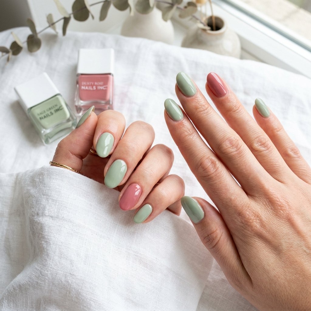 Nails Design Ideas: 30 Stunning Looks to Inspire Your Next Manicure 23 Two-Color Nails Design Ideas for Playful Contrast