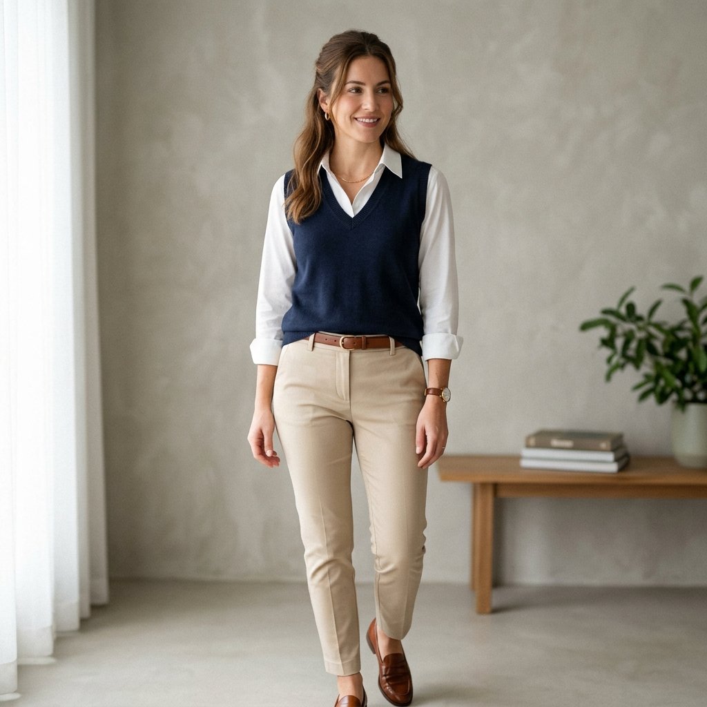 Layered Vest Outfit Ideas