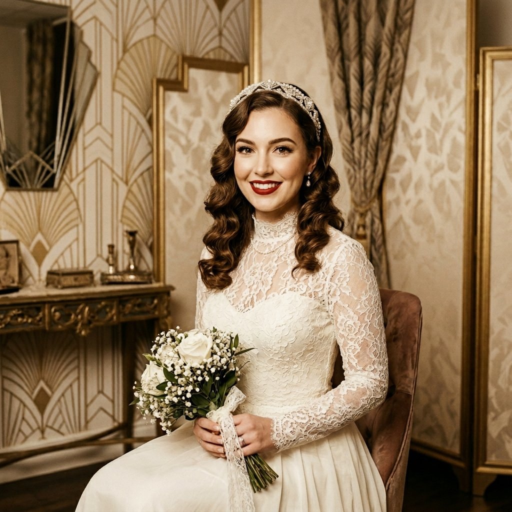 Vintage Bridal Hair Ideas