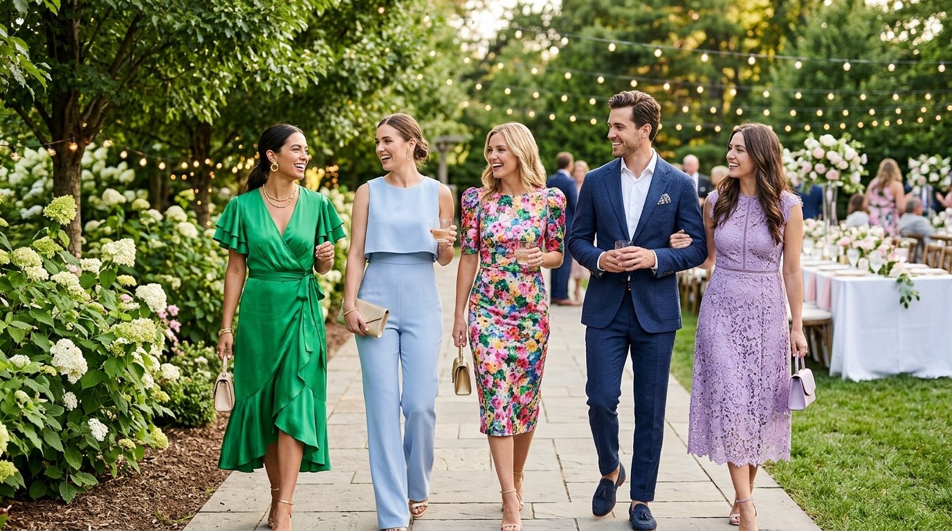 wedding guest outfits
