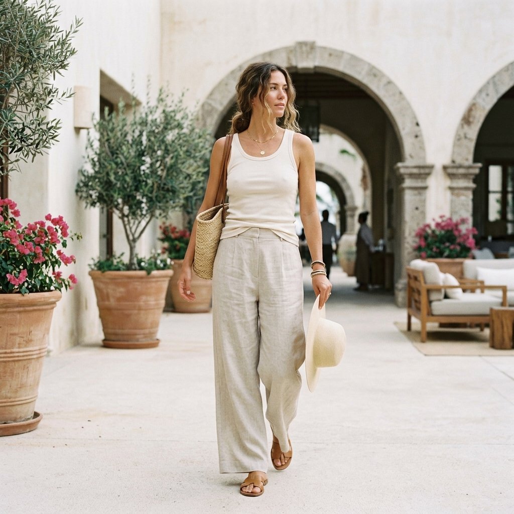 Wide Leg Linen Pants Ideas