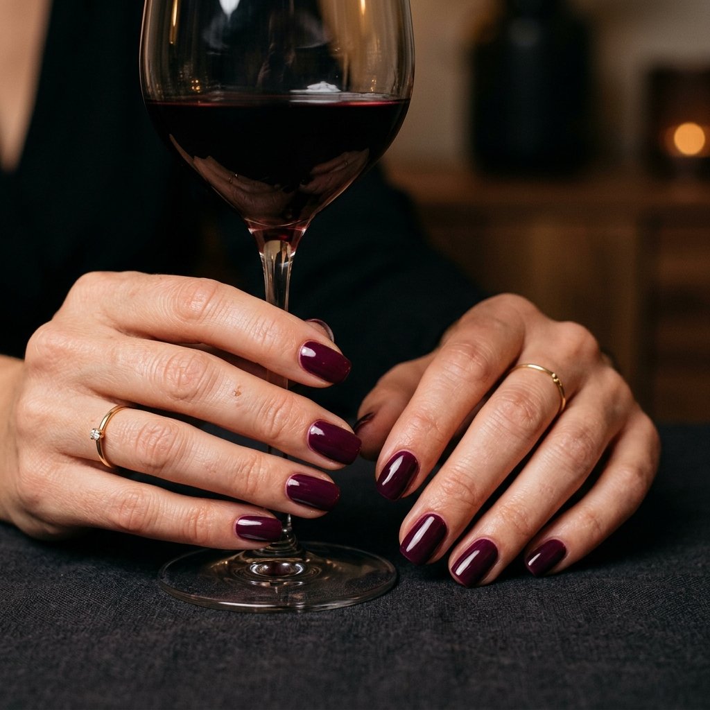 Wine Red Nail Ideas
