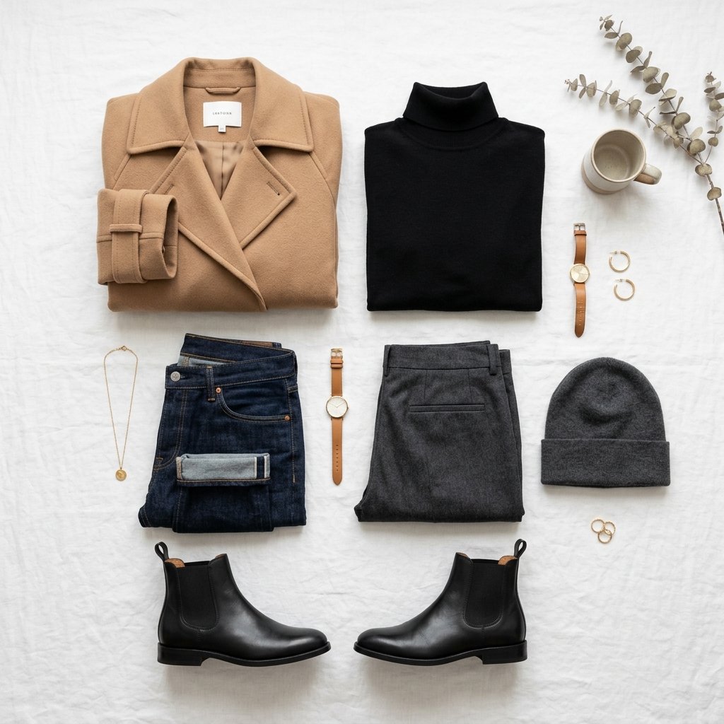 Capsule Wardrobe Winter Outfit Ideas