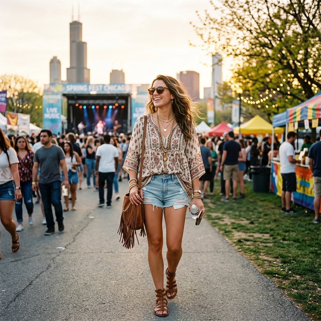 Chicago Spring Festival Outfits