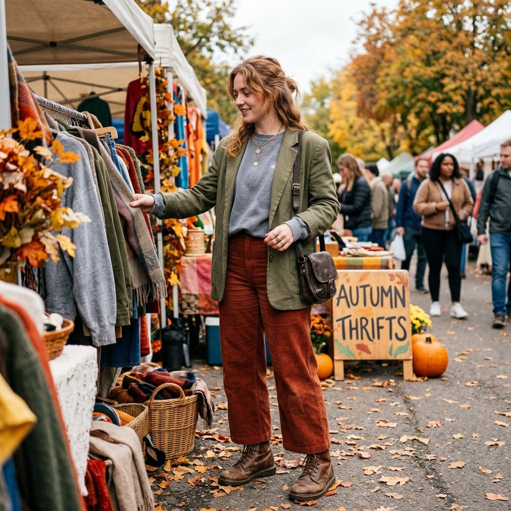 Thrifted Fall Outfit Ideas