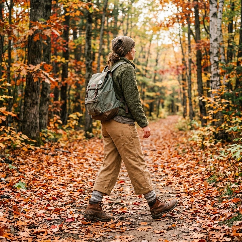 Granola Girl Autumn Fall Outfits Aesthetic