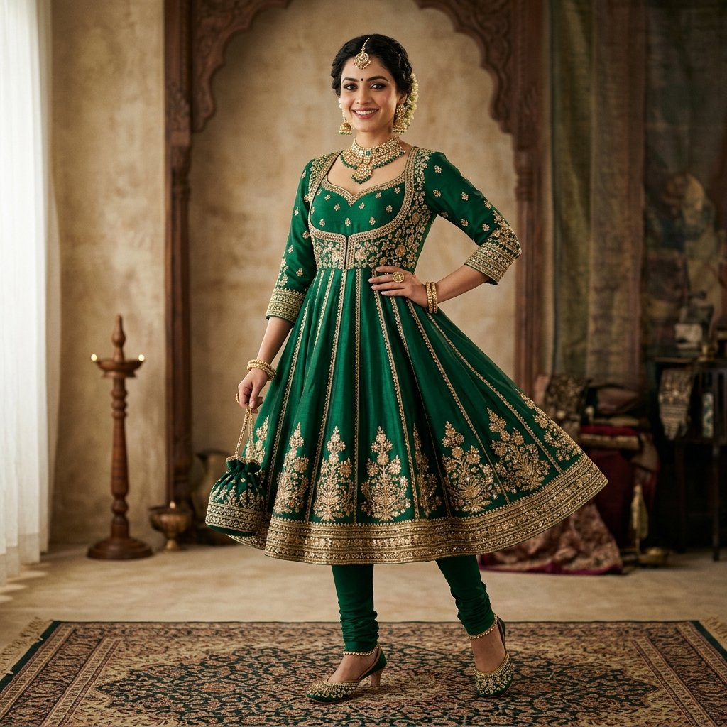 Short Anarkali Kurti Ideas