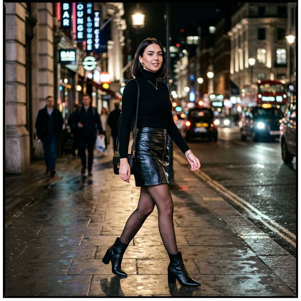 Going Out Outfits Ideas in All Black