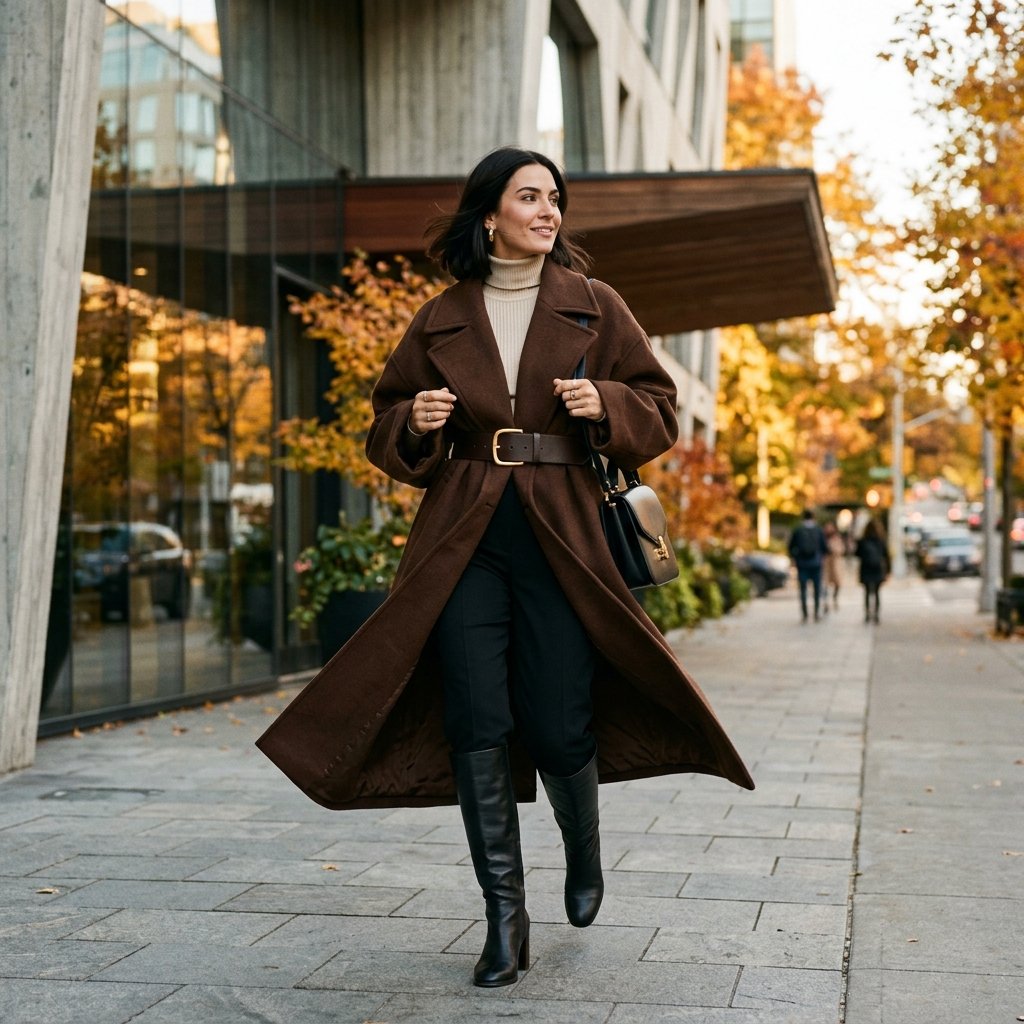 Belted Coat Outfit Ideas