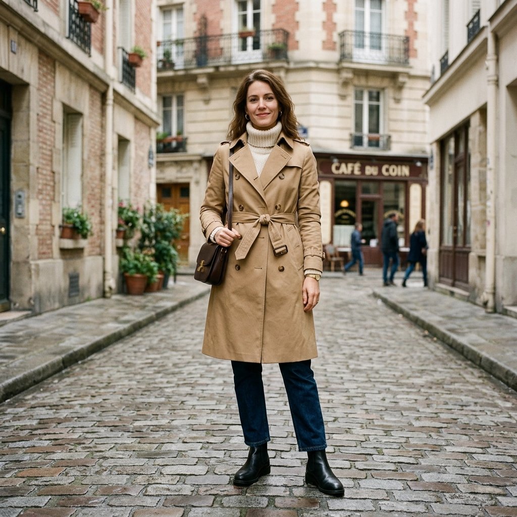 Belted Trench Coat Looks