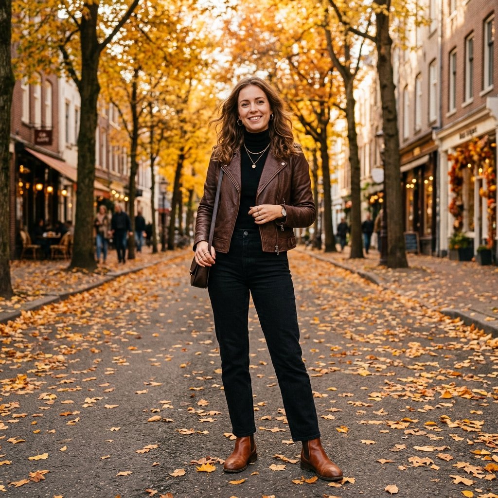 Black and Brown Outfit Ideas