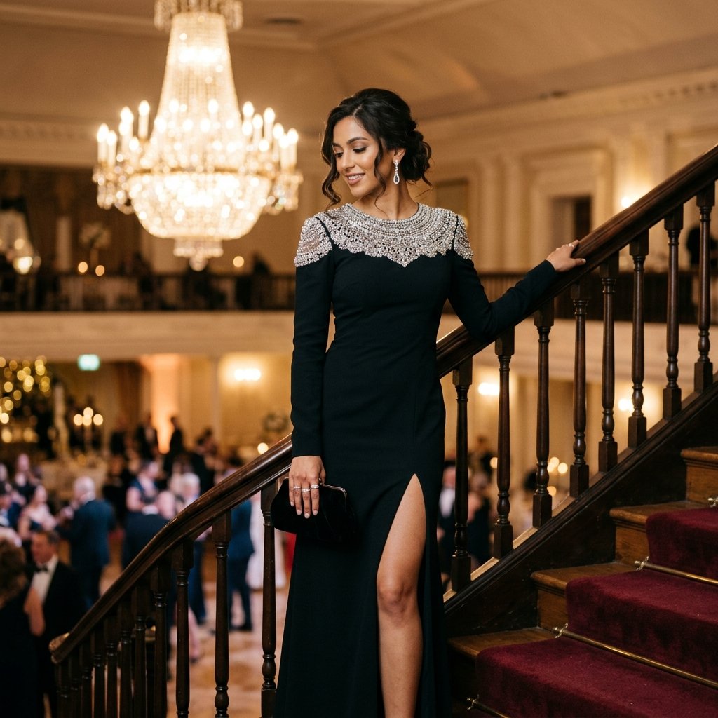 Black Tie Wedding Guest Outfits Ideas
