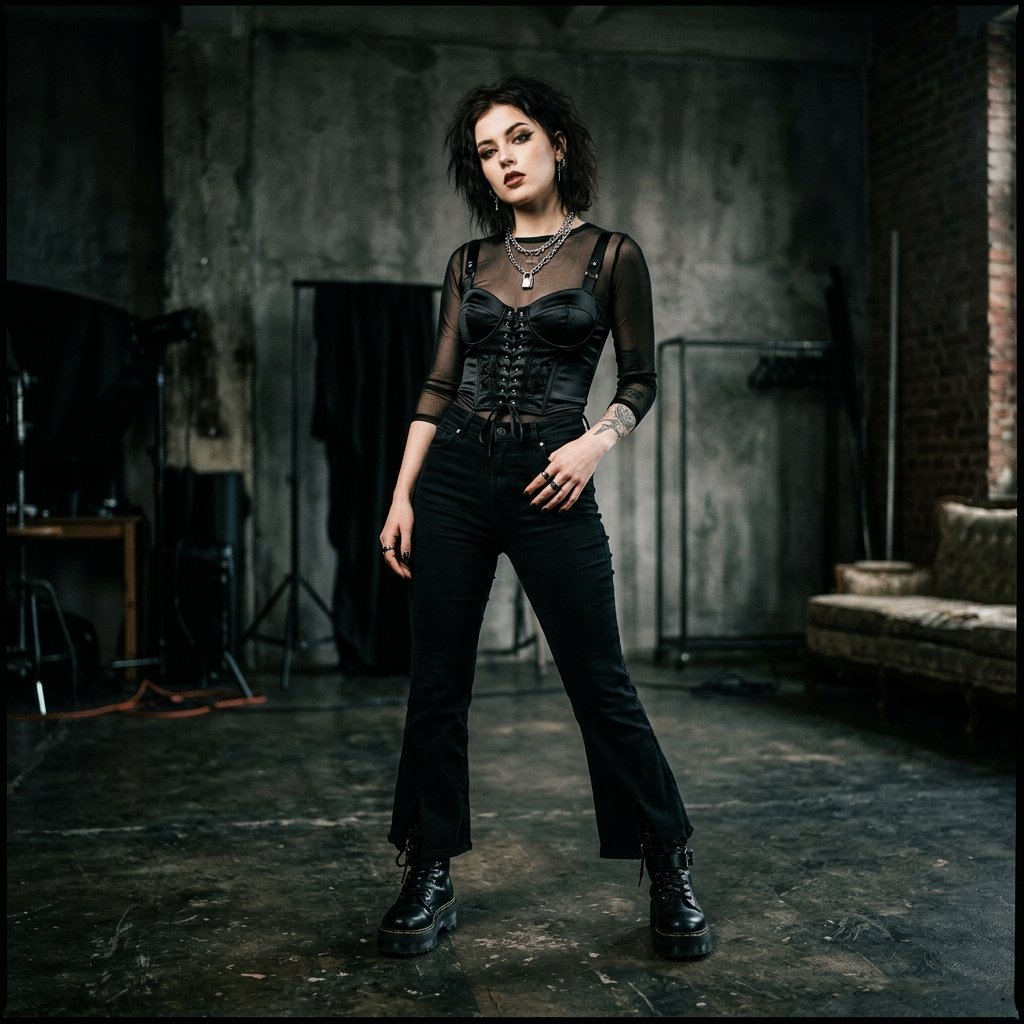 Aesthetic Outfit Ideas Black