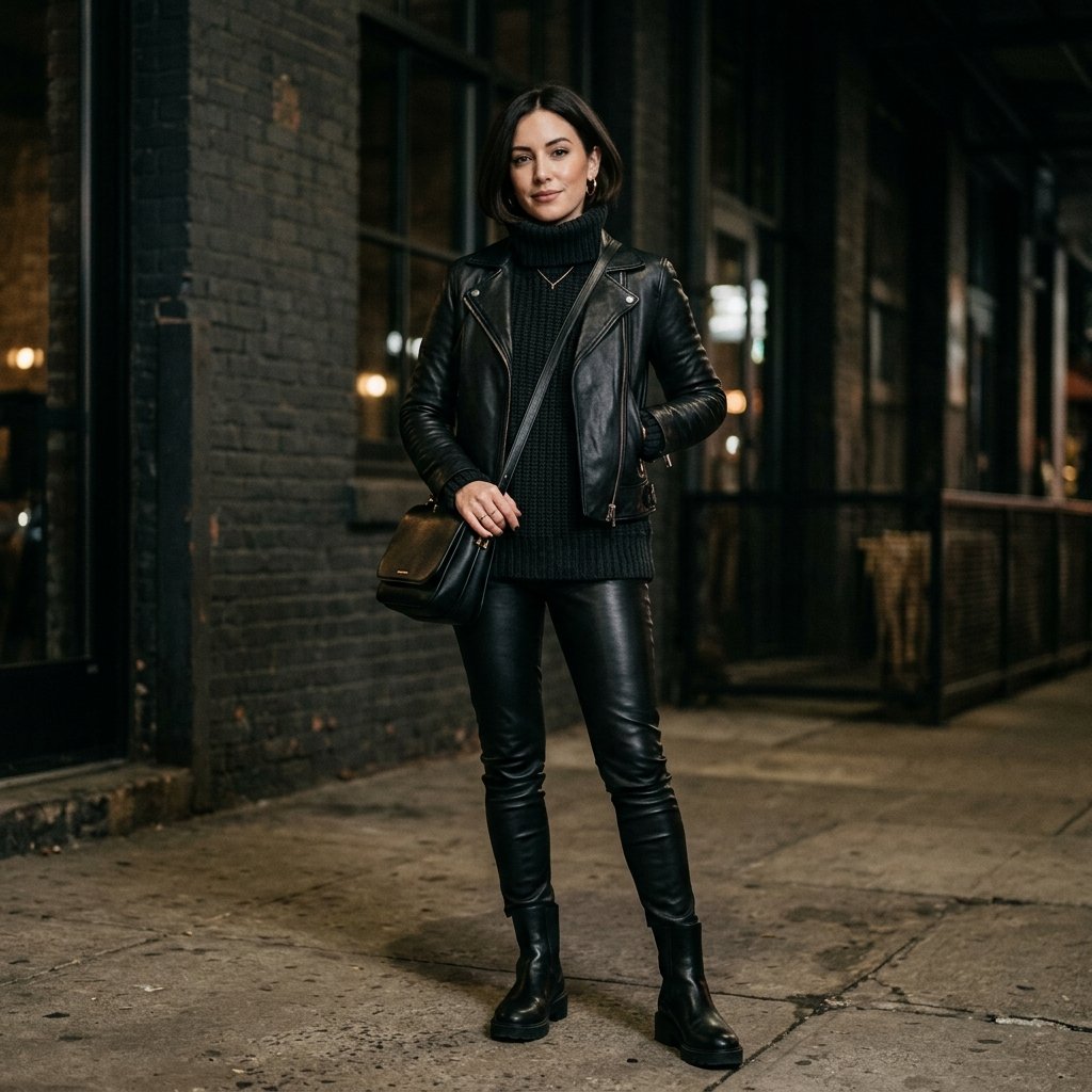 All Black Date Outfit Ideas