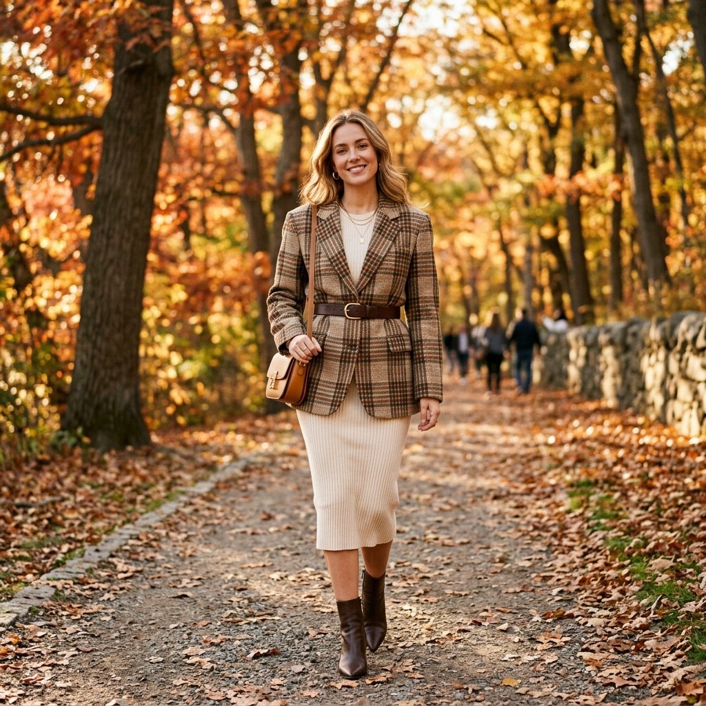 Fall Date Night Outfit Blazer Ideas
