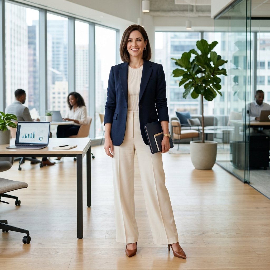 Work Outfit Idea for Women