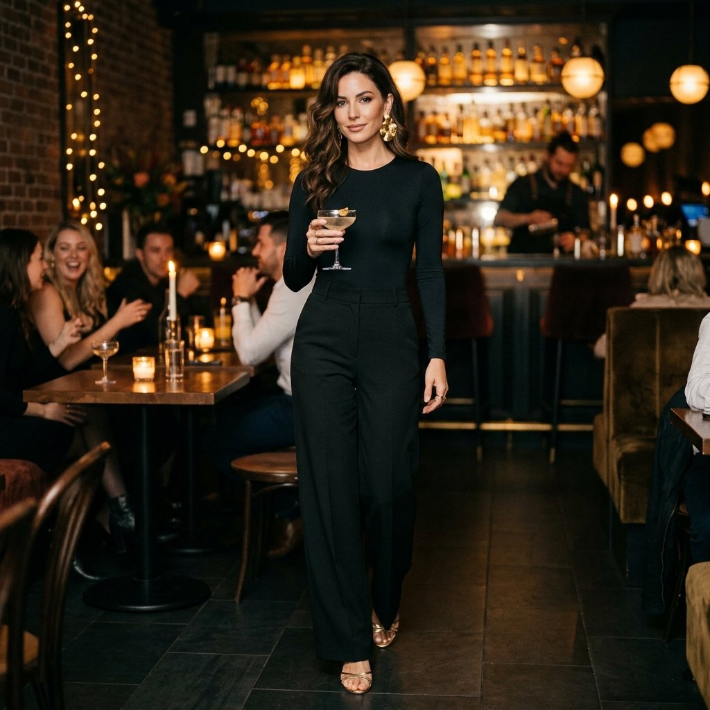 Night Out Outfit Idea for Women