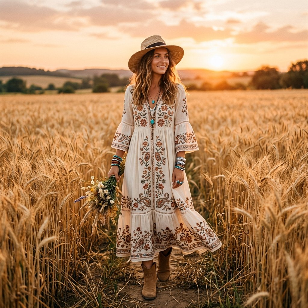 Outfit Ideas Dress Ideas That Will Transform Your Wardrobe 8 Boho Dress Aesthetic Idea