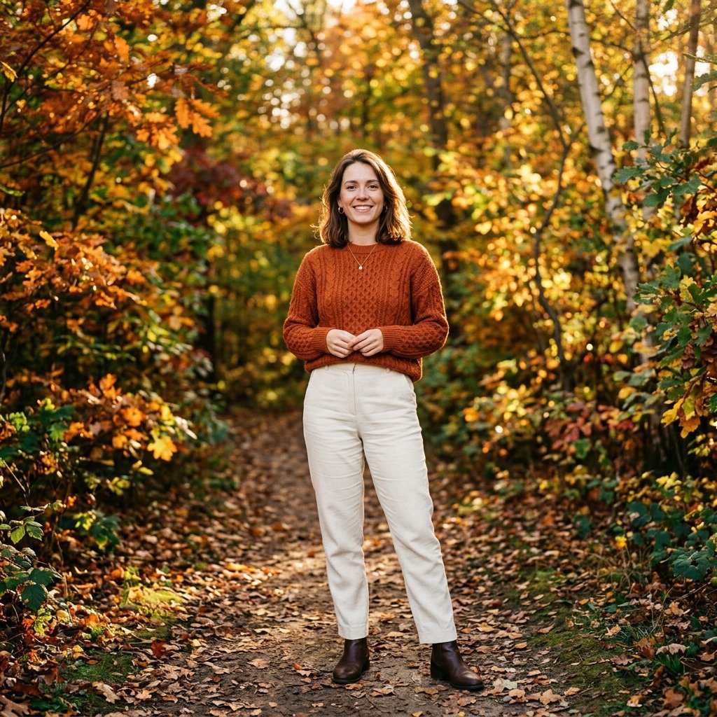 Burnt Orange Color Palette Outfit Ideas Autumn