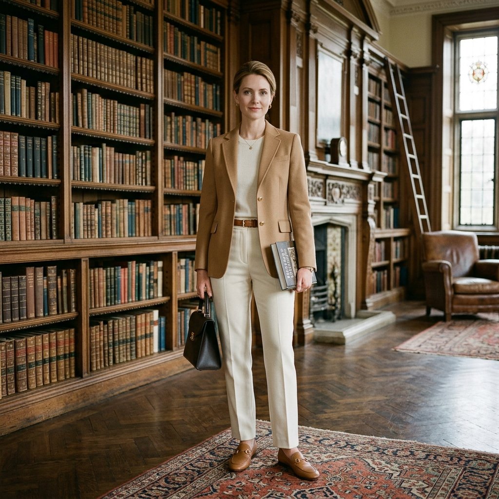 Old Money Outfit Idea for Women
