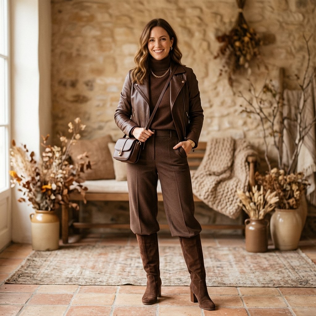 Outfit My Fall in Chocolate Brown Hues