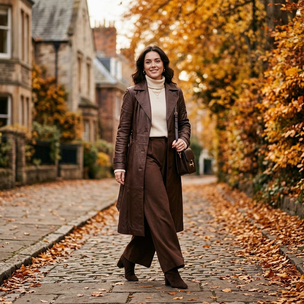 Chocolate Brown Outfit Ideas for Fall