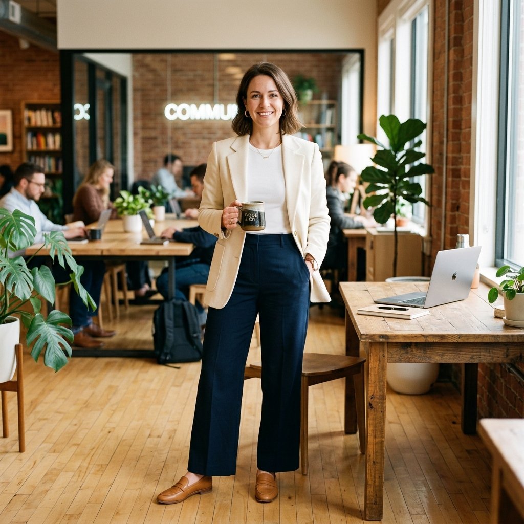 Smart Casual Outfit Idea for Women