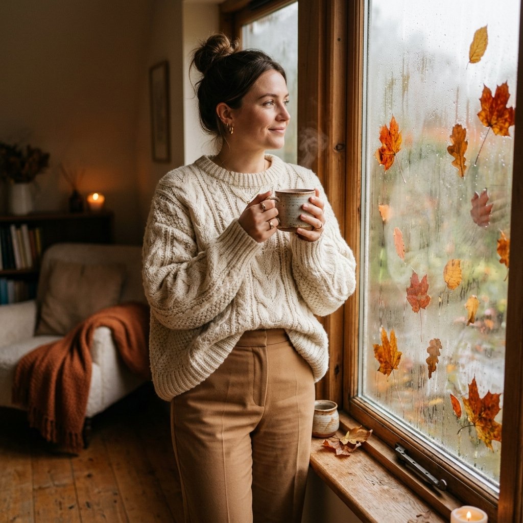 Cozy Sweater Fall Outfits Aesthetic