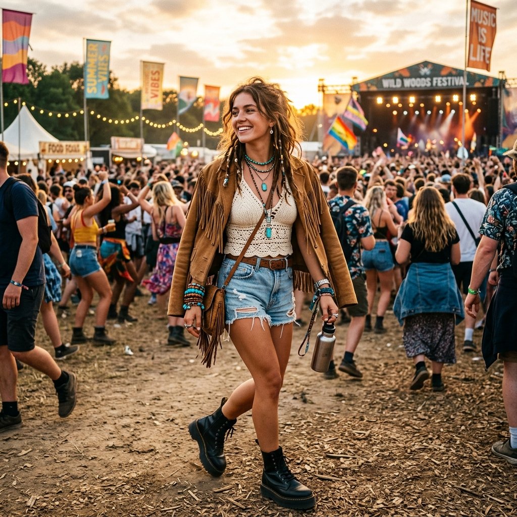 Festival Outfit Idea for Women