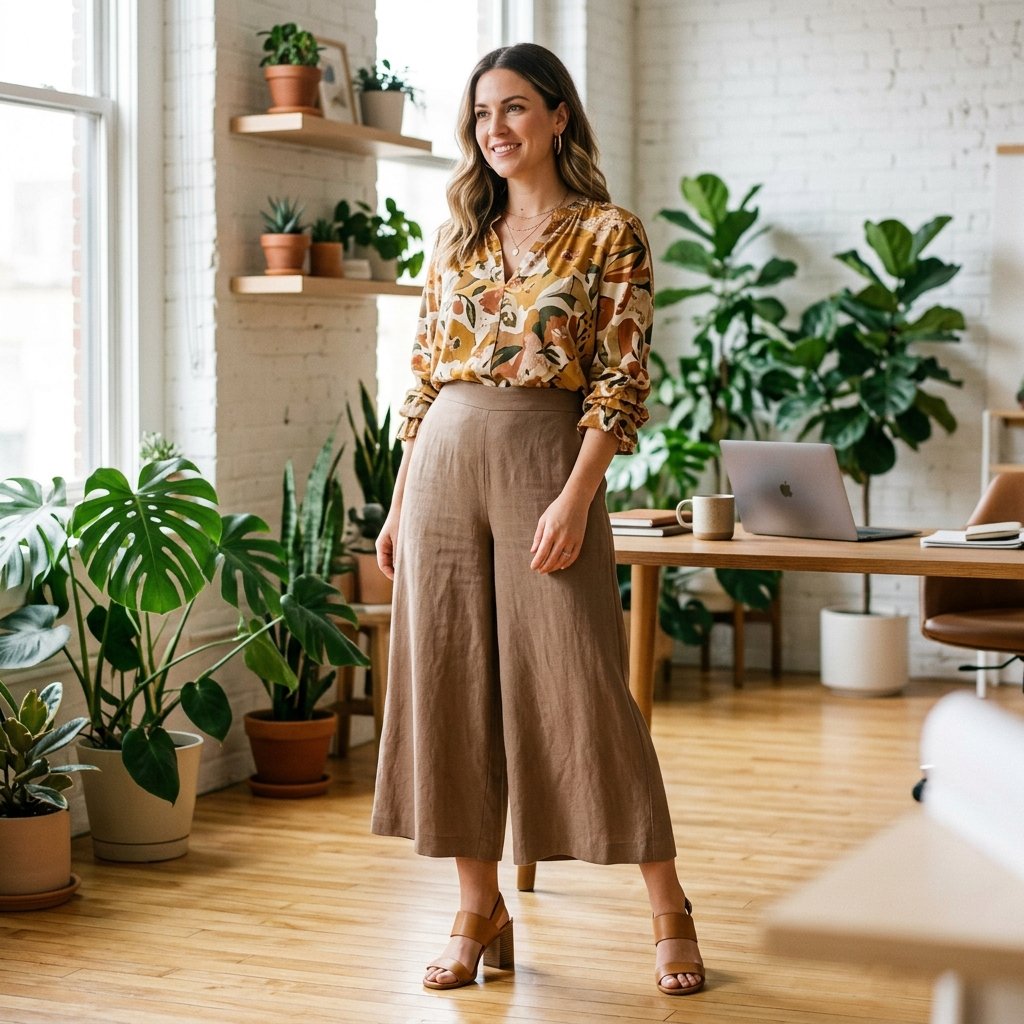 Culottes Outfit Ideas