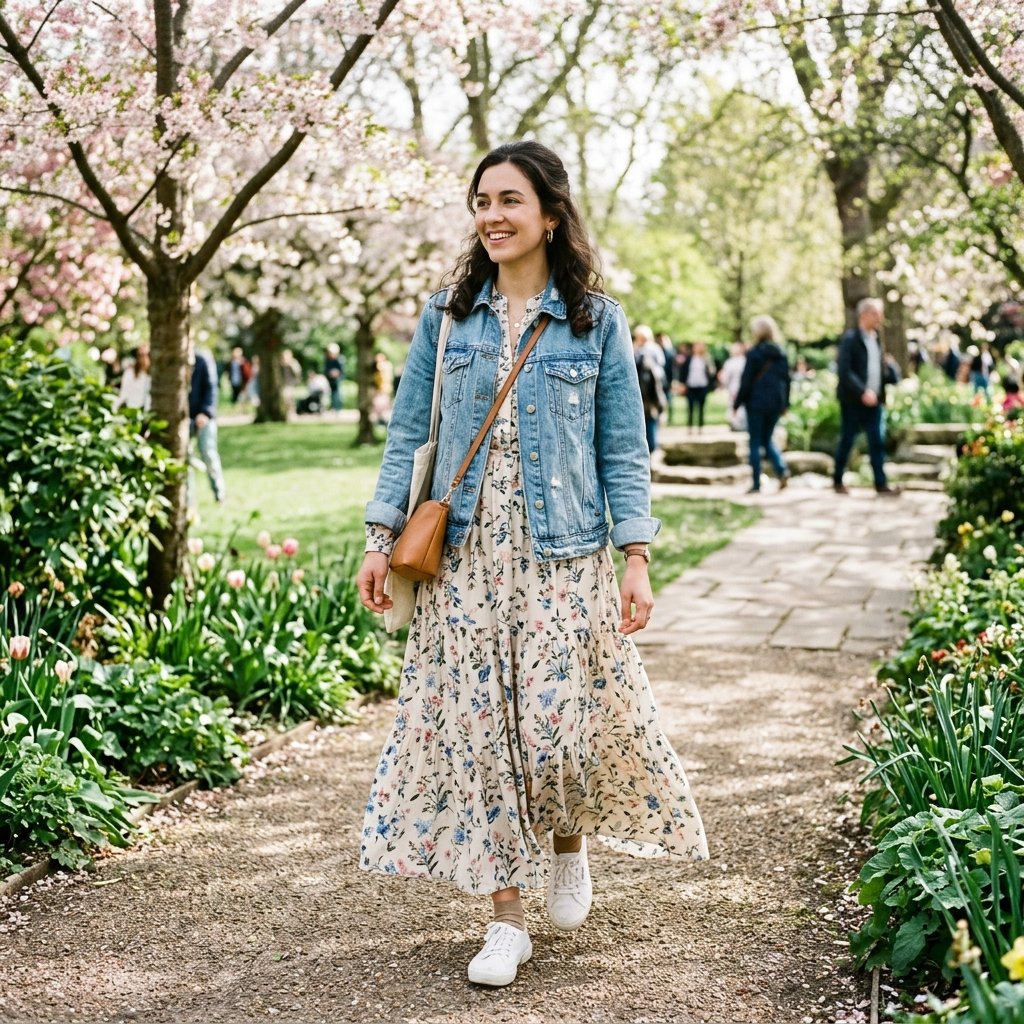 Modest Denim Jacket Outfit Ideas