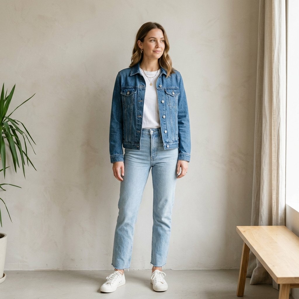 Capsule Wardrobe Outfit Ideas with Denim