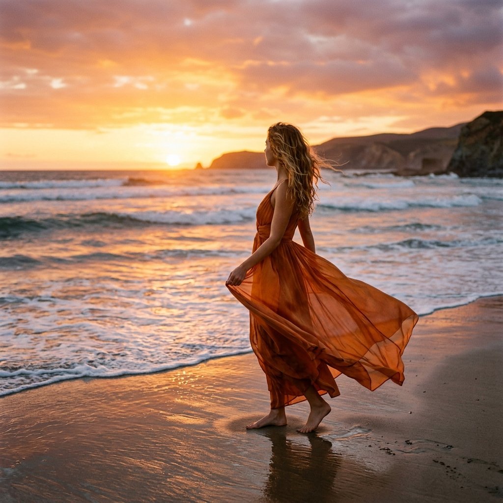 Beach Sunset Photoshoot Ideas