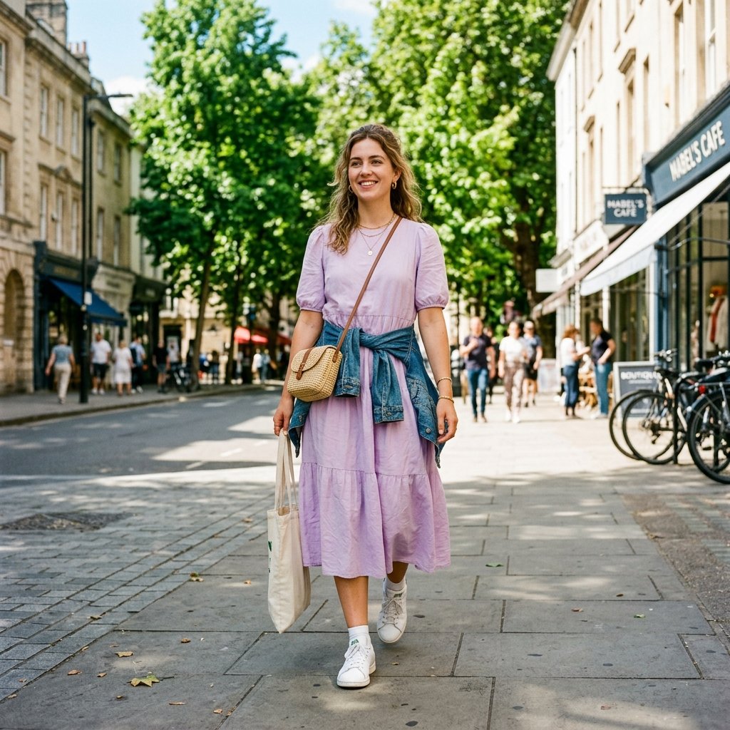Outfit ideas summer casual with Sneakers
