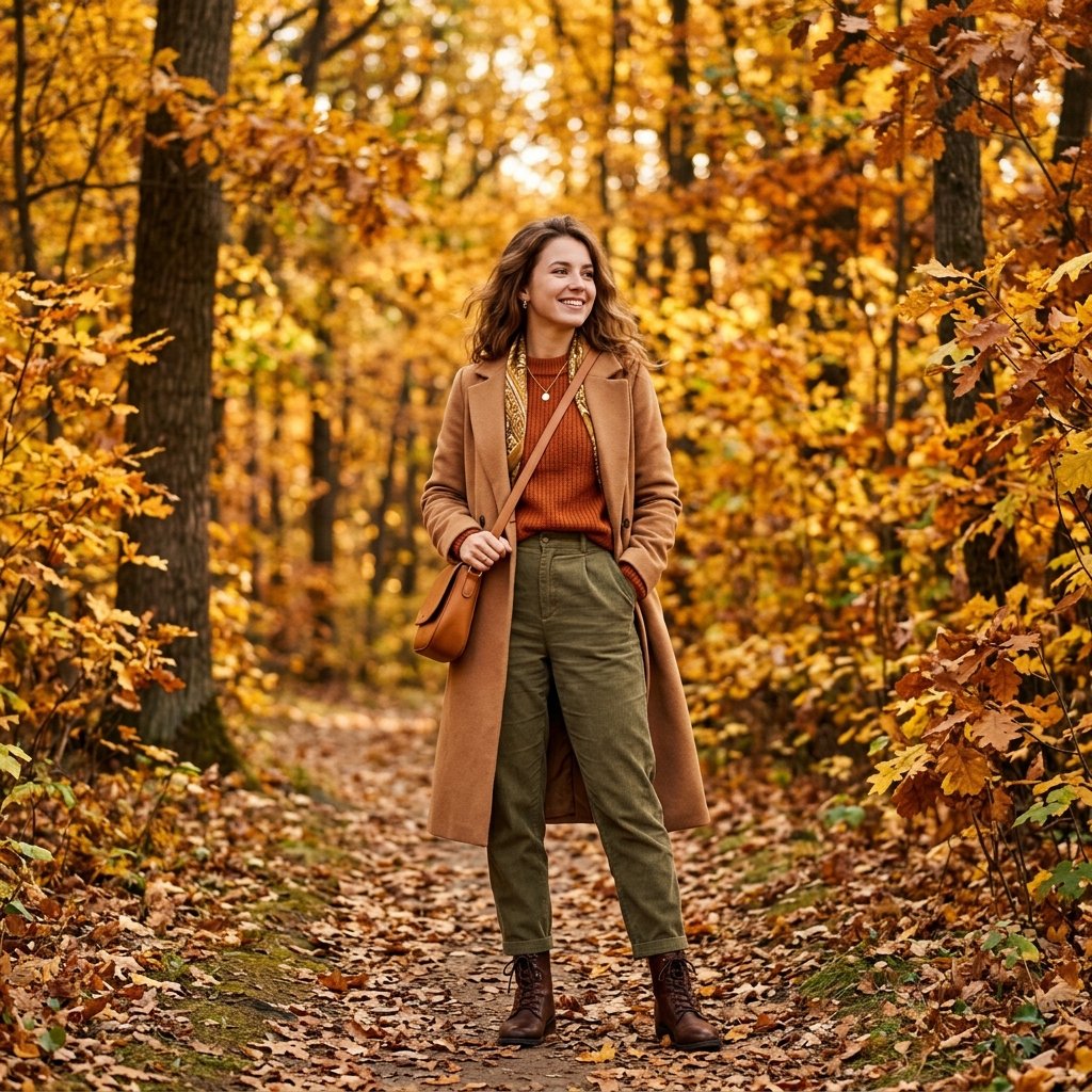 My Fall Outfits in Warm Earth Tones