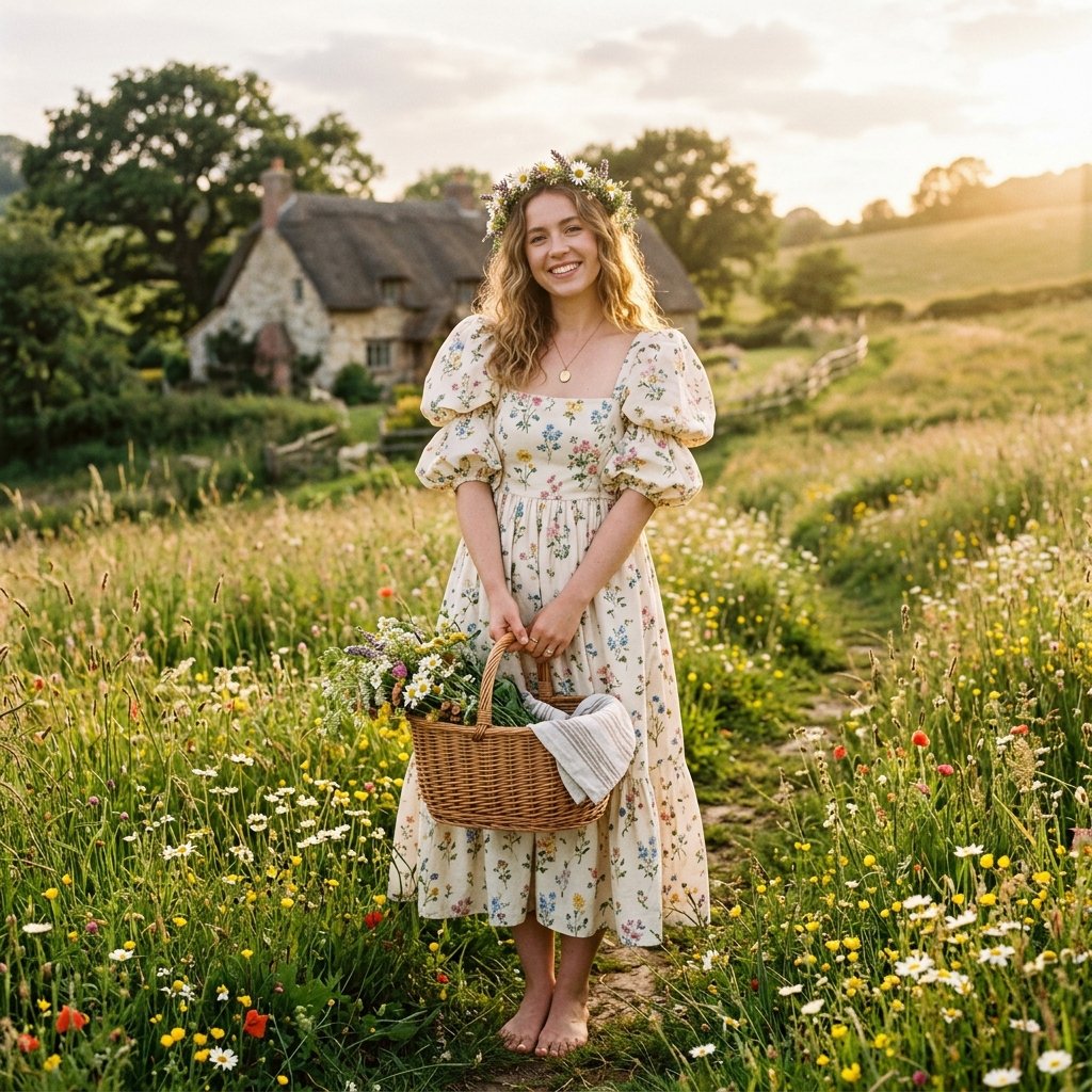 Cottagecore Spring Fashion Outfits