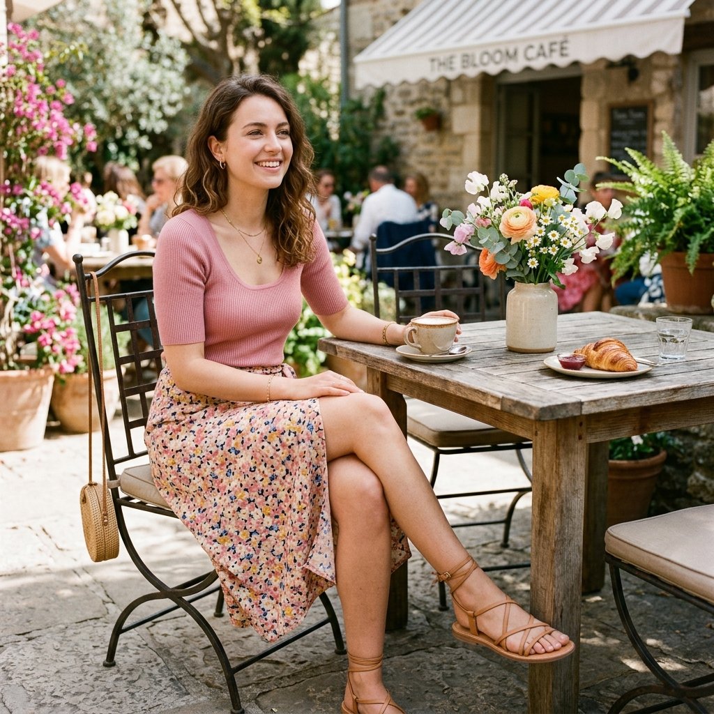 Spring Skirt Outfits for Brunch
