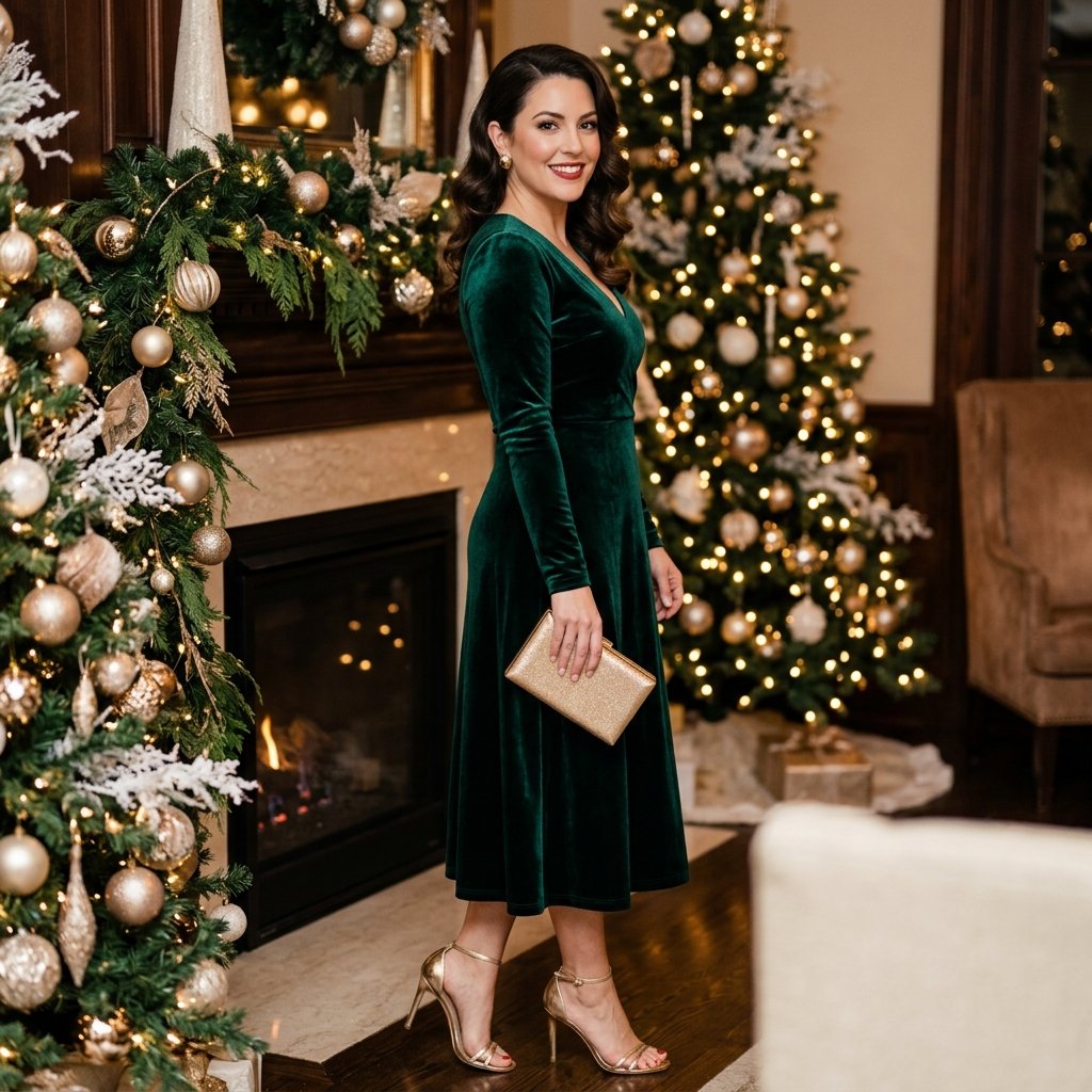 Cold Weather Holiday Party Outfit Ideas