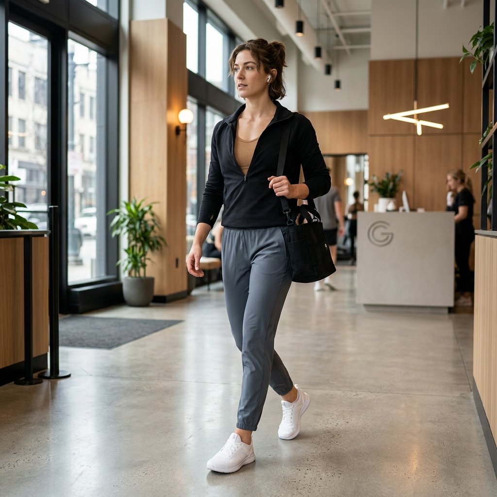Sporty Chic Gym Outfit Ideas