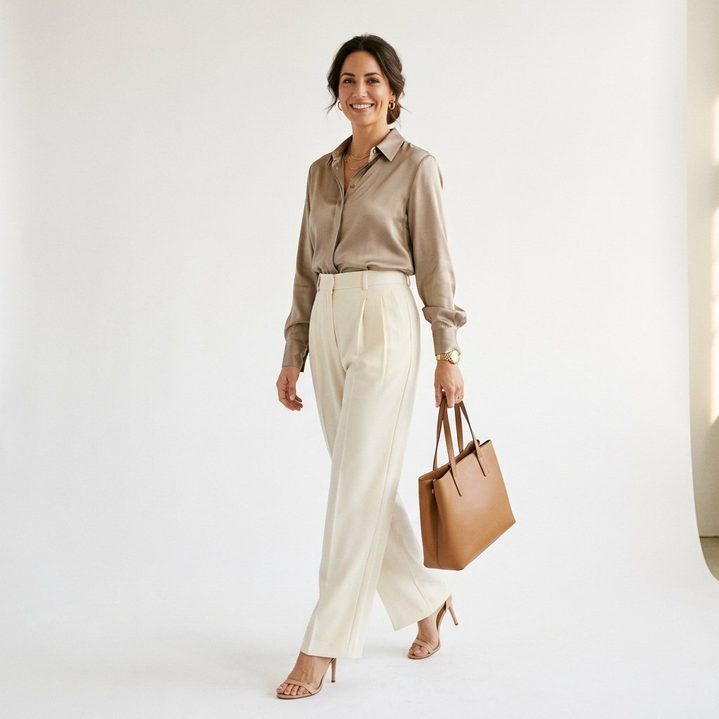 Pleated Trouser Outfit Ideas