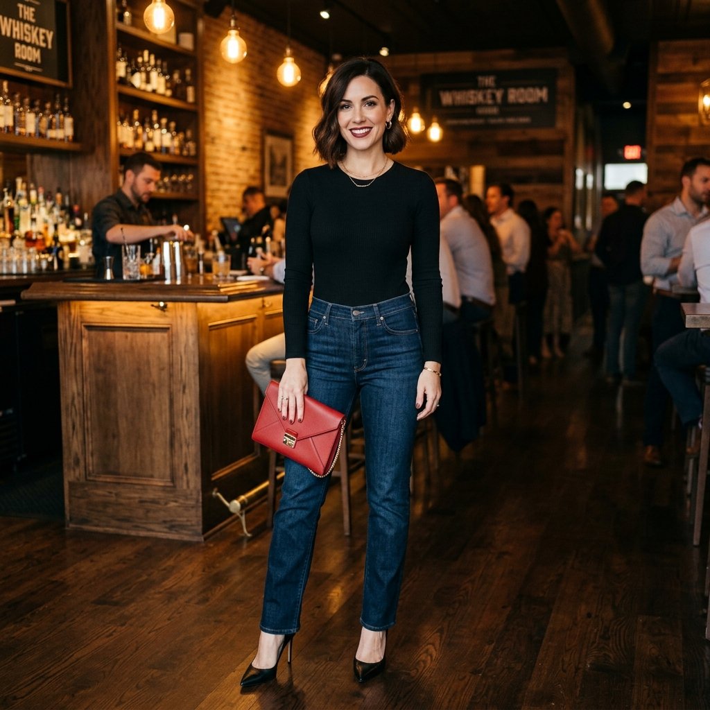 Outfit Ideas Night Out: 30 Stunning Looks to Turn Heads 20 Elevated Jeans Night Out Ideas