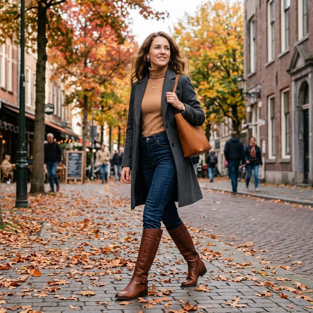 Jeans and Boots Outfit Ideas