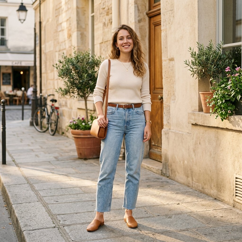 Relaxed Fit Jeans Outfit Ideas Comfy