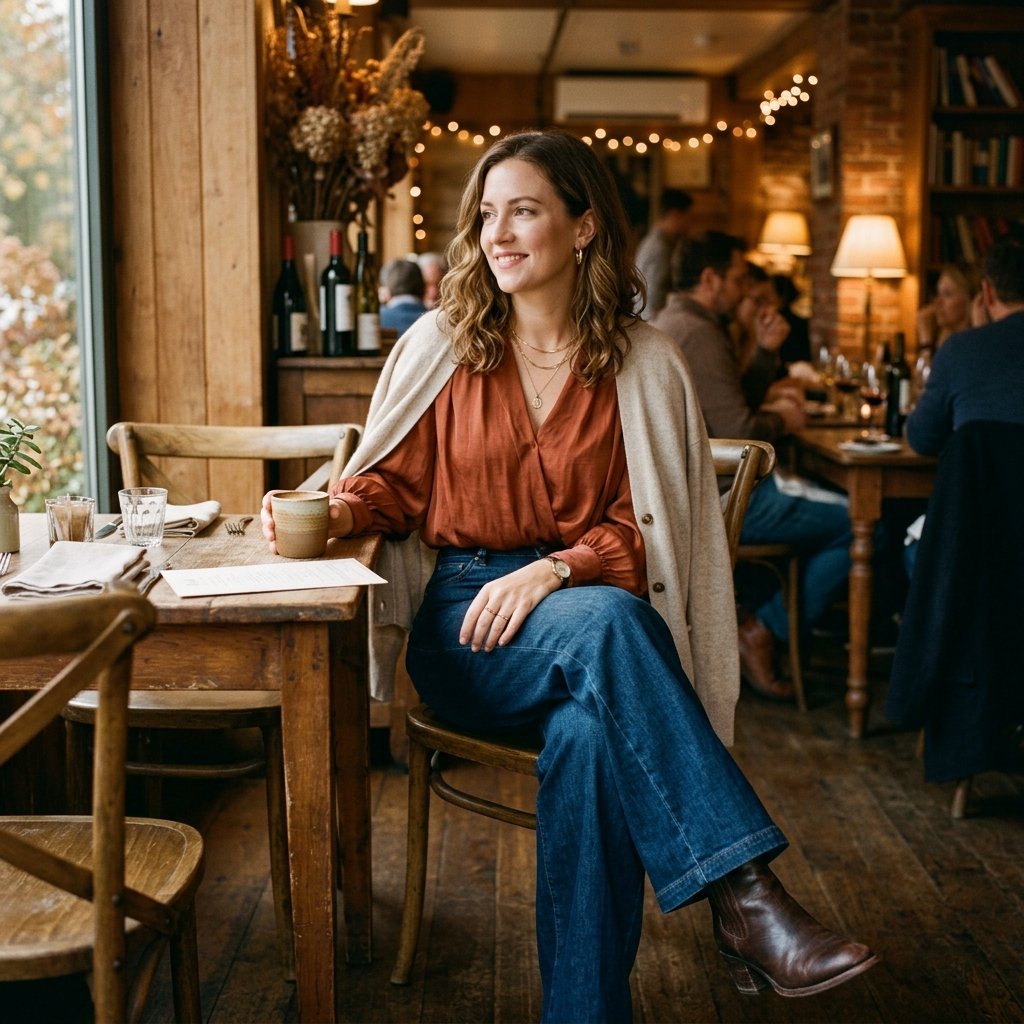 Fall Date Night Outfit Jeans Ideas
