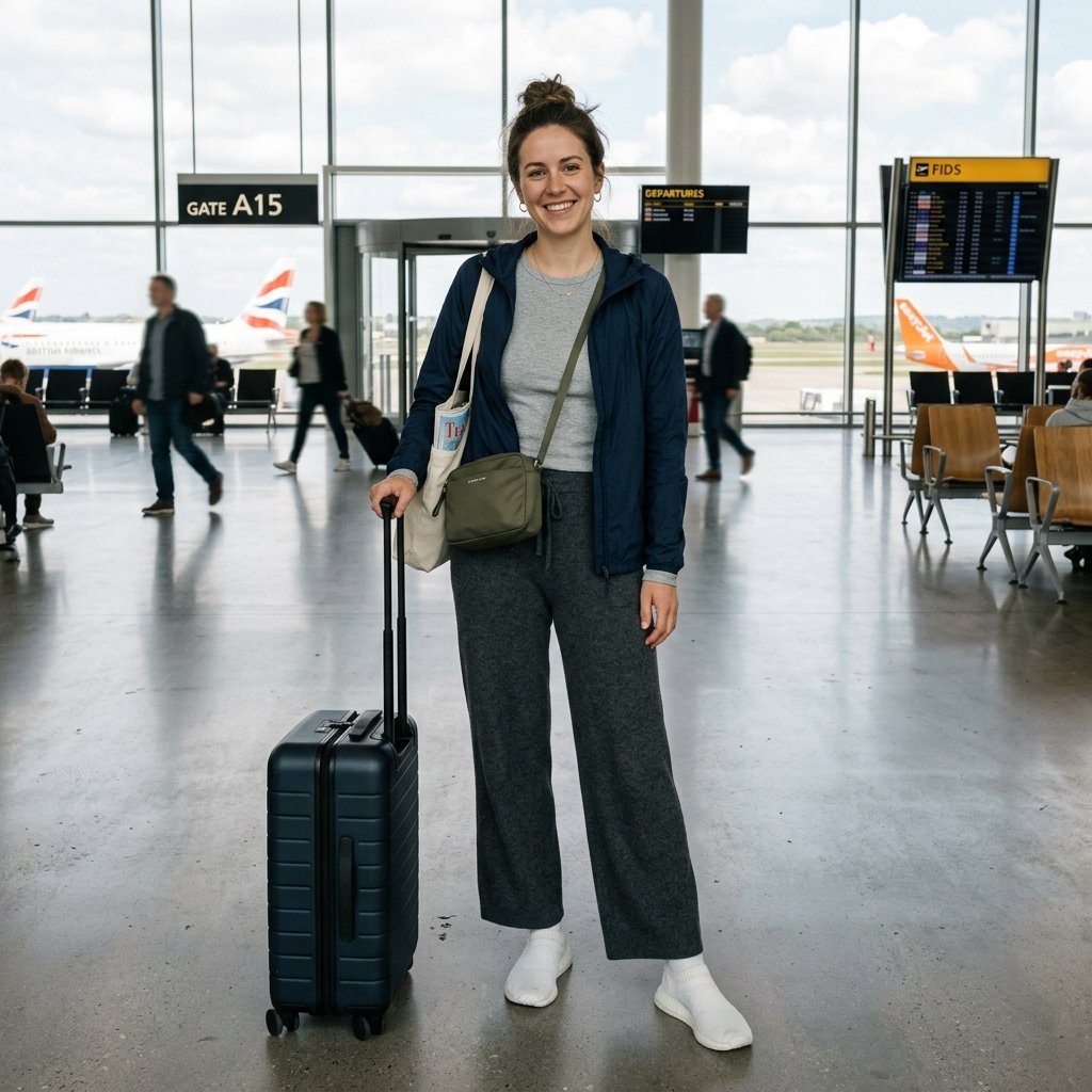 Comfy Airport Outfit Ideas