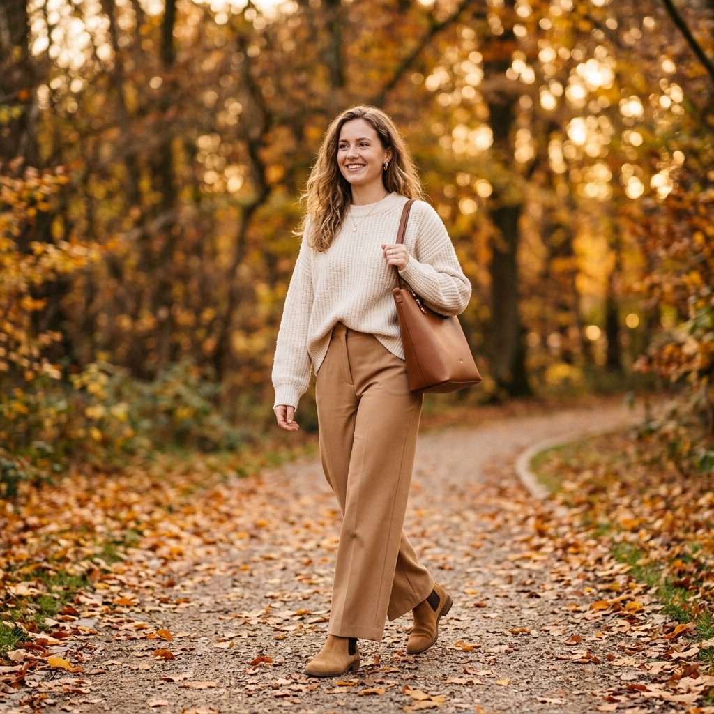 Neutral Toned Fall School Outfit Ideas