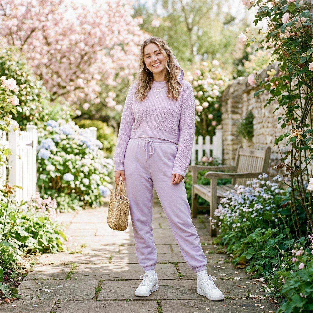30 Best Outfit Ideas Sweatpants to Elevate Your Everyday Look 21 Pastel Outfit Ideas Sweatpants