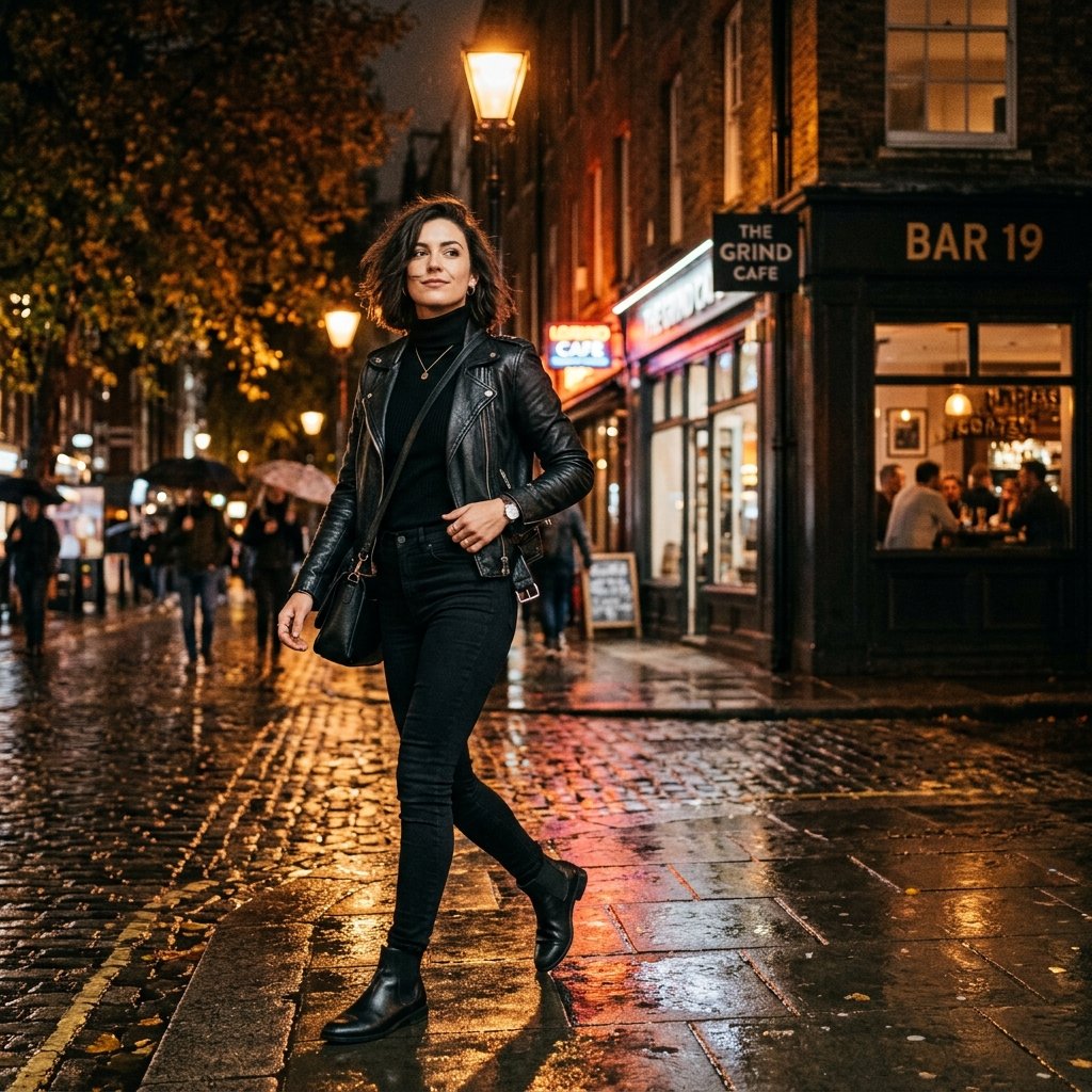 Fall Date Night Outfit Edgy Ideas