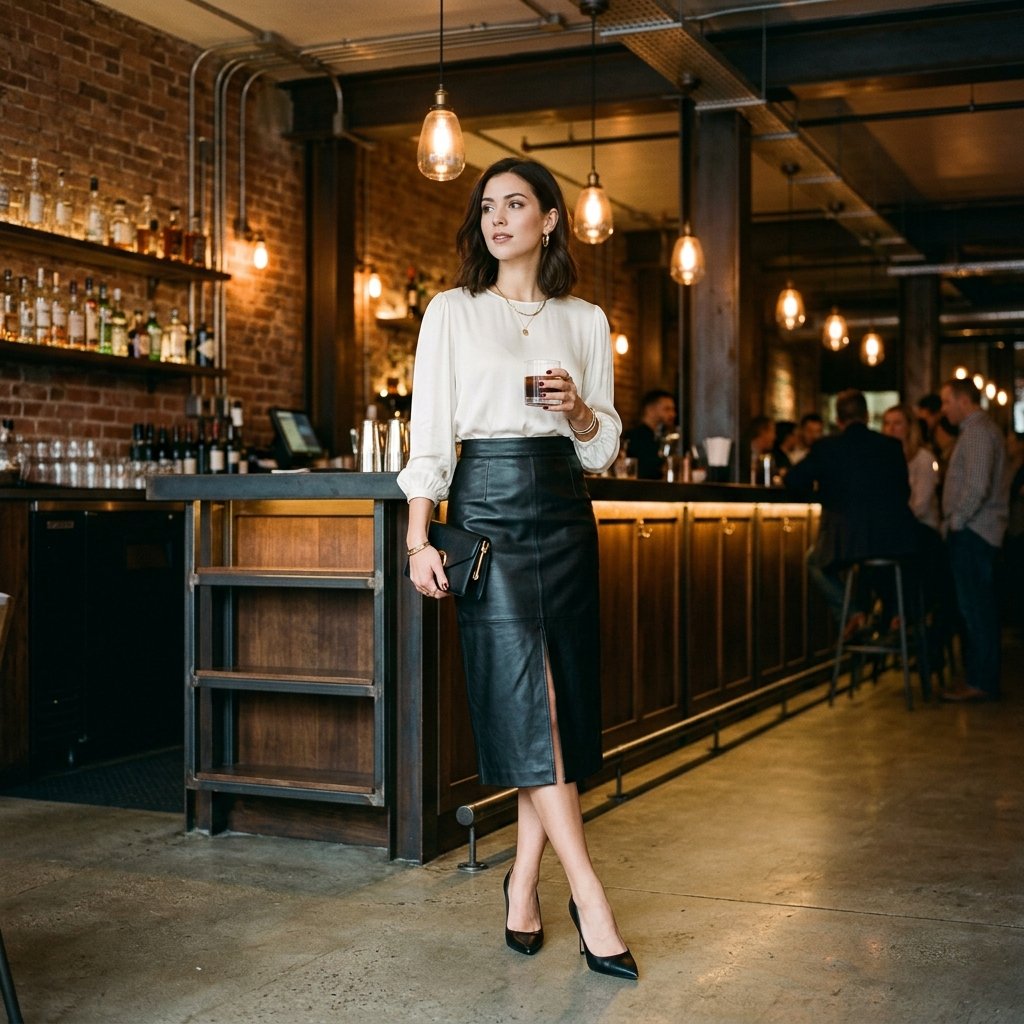 Outfit Ideas Night Out: 30 Stunning Looks to Turn Heads 23 Night Out Leather Outfit Ideas