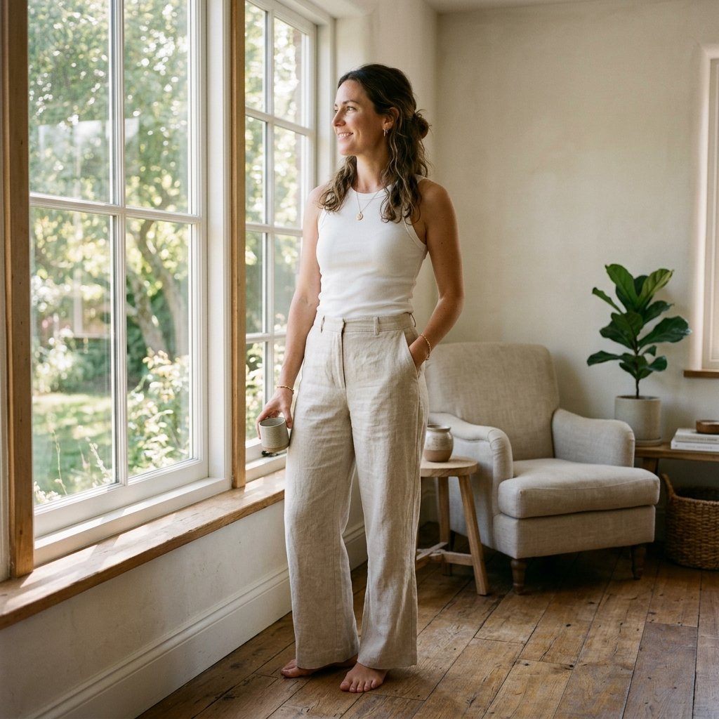 Linen Pants Outfit Ideas